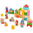 WOOMAX Wooden Building Blocks 50 Pieces