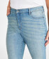 Plus Size High-Rise Straight-Leg Jeans, Created for Macy's