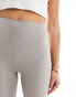 The Couture Club emblem soft touch leggings in grey