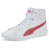 Puma Vikky V3 High Top Womens White Sneakers Casual Shoes 387610-03