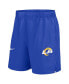 Men's Royal Los Angeles Rams Blitz Victory Performance Shorts