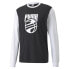 Puma Splash Shooting Shirt Long Sleeve T-Shirt Mens Black Casual Tops 532133-01