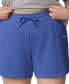 Plus Size Trek French Terry Shorts