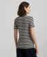 Women's Striped Crewneck Tee