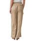 Women's Elastic-Back High-Rise Wide-Leg Pants