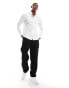 Tommy Jeans regular entry poplin shirt in white