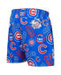 Men's Royal Chicago Cubs Toss Logo Woven Shorts