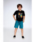 Boy T-Shirt Black Dinosaur Print - Child