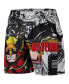 Men's White X-Men Wolverine Retro Shorts