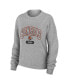 Women's Heather Gray Cincinnati Bengals Knit Long Sleeve Tri-Blend T-shirt and Pants Sleep Set