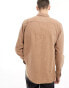 AllSaints Lorella shirt in camel brown