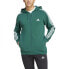 ADIDAS Essentials Fleece 3 Stripes full zip sweatshirt