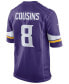 Kirk Cousins Minnesota Vikings Game Jersey, Big Boys (8-20)