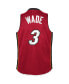 Big Boys Dwyane Wade Red Miami Heat 2005-06 Hardwood Classics Swingman Jersey