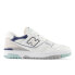 New Balance Unisex 550 White/Grey/Blue Size M4.5 / W6 D