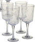 Clear Diamond Acrylic 8-Pc. All-Purpose Goblet Set