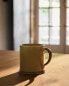 Glazed stoneware mug