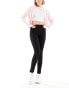 French Connection high waist skinny stretch jeggings in black