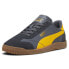 Puma Club 5V5 Lux Og Lace Up Mens Grey, Orange Sneakers Casual Shoes 39745002