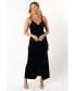 Women's Renarde Wrap Velvet Midi Dress