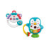 JUGATOYS Pingüino And Musical Tambourine With Lights And Sounds 32x6.5x20 cm Assorted