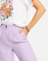 Y.A.S exclusive wide leg trousers in lilac