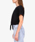 All Day Tie-Hem Cuffed T-Shirt