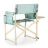 by Picnic Time Light Blue Outdoor Directors Folding Chair