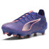 Puma Ultra 5 Ultimate Firm Ground Soccer Cleats Womens Purple Sneakers Athletic