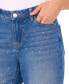 Women's Embellished Wide-Leg Jeans