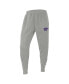 Men's Pewter Kansas State Wildcats Changeover Club Fleece Jogger Pants