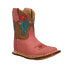 Roper Cowbabies Cactus Square Toe Cowboy Infant Girls Size 2 M Casual Boots 09-