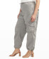 Plus Size Parachute Cargo Pant