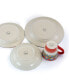 Zen Mozaik 16 Piece Luxurious Stoneware Dinnerware Set