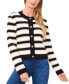 Women's Striped Cardigan