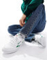 Reebok Club C Revenge trainers in white and green