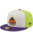 Men's White, Purple Bolidos de Bowling Green Copa De La Diversion 59FIFTY Fitted Hat