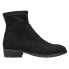 VANELi Henson Round Toe Zippered Booties Womens Black Casual Boots 310530