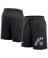 Men's Black Las Vegas Raiders Arched Kicker Shorts