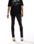 COLLUSION x001 mid rise skinny jean in washed black