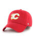 Men's Red Calgary Flames Classic Franchise Fitted Hat