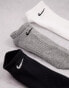 Nike Training Everyday Lightweight 3 pack no show socks in multi