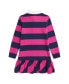 Toddler and Little Girls Striped Cotton Jersey Rugby Dress