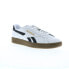 Reebok Club C Grounds UK Mens White Leather Lifestyle Sneakers Shoes