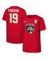 Big Boys and Girls Matthew Tkachuk Red Florida Panthers 2024 Stanley Cup Final Name Number T-Shirt