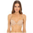 Emporio Armani 168899 Womens Lace Details Microfiber Push-up Bra Nude Size 36C