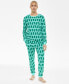 Family Pajamas Men's 2-Pc. Trees Cotton Family Matching Christmas Pajamas, Created for Macy's