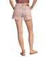 Women's Cut-Hem High-Rise Denim Mom Shorts