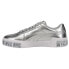 Puma Cali Silver Nyc Holiday Metallic Womens Size 5.5 M Sneakers Casual Shoes 3