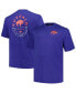 Men's Royal Buffalo Bills Big and Tall Two-Hit Throwback T-shirt